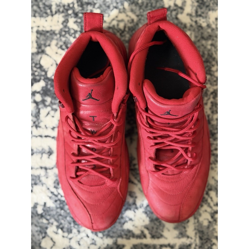 Jordan Air Jordan 12 Retro Gym Red/Black High Top 2018 SIZE 11M 130690-601 - Picture 8 of 9